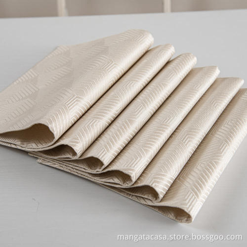 Washable Jacquard Fabrics placemat